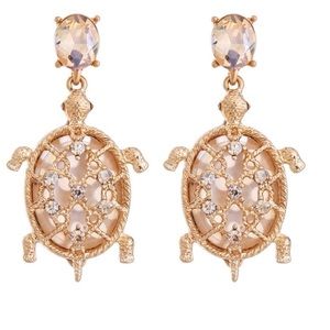 Turtle earrings
